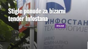 Tri ponude za tender Infostana